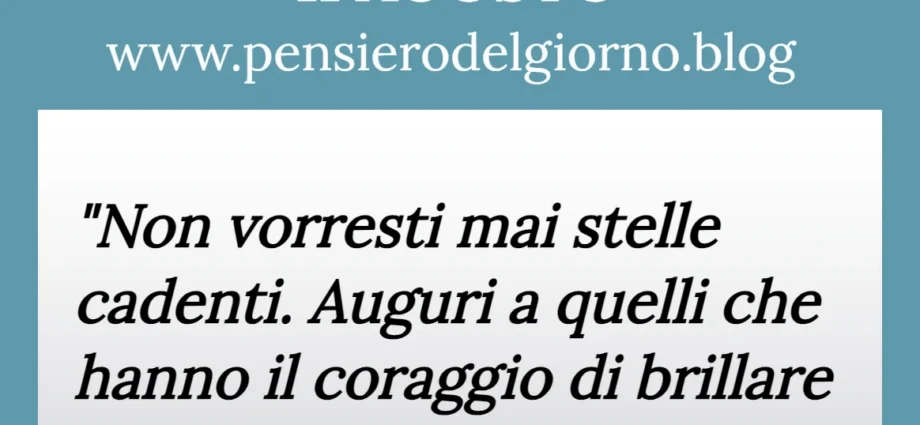 Calendario con frase del giorno 11 Agosto 2023