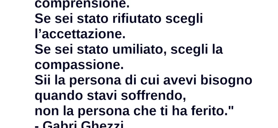 Citazione Sii la persona che rompe il cerchio Gabri Ghezzi