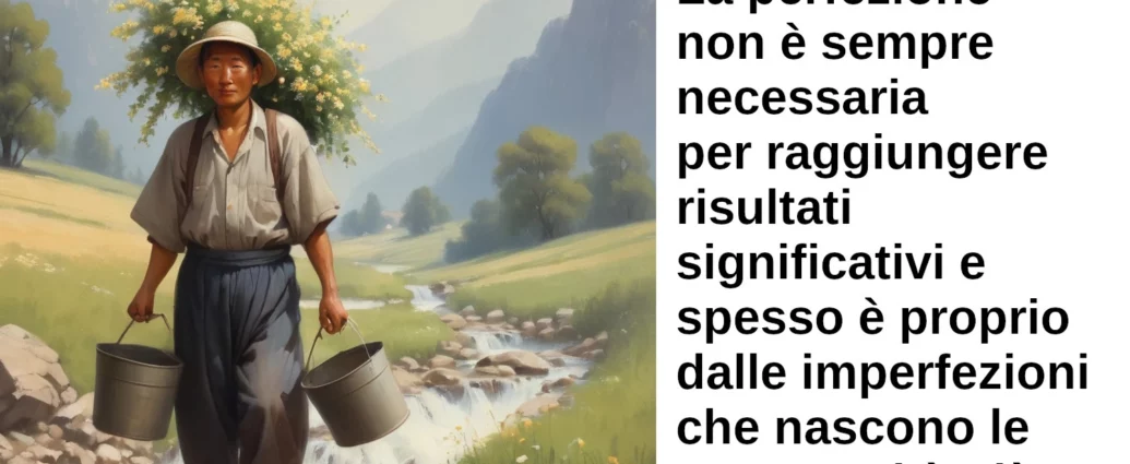 Storia del secchio bucato con morale