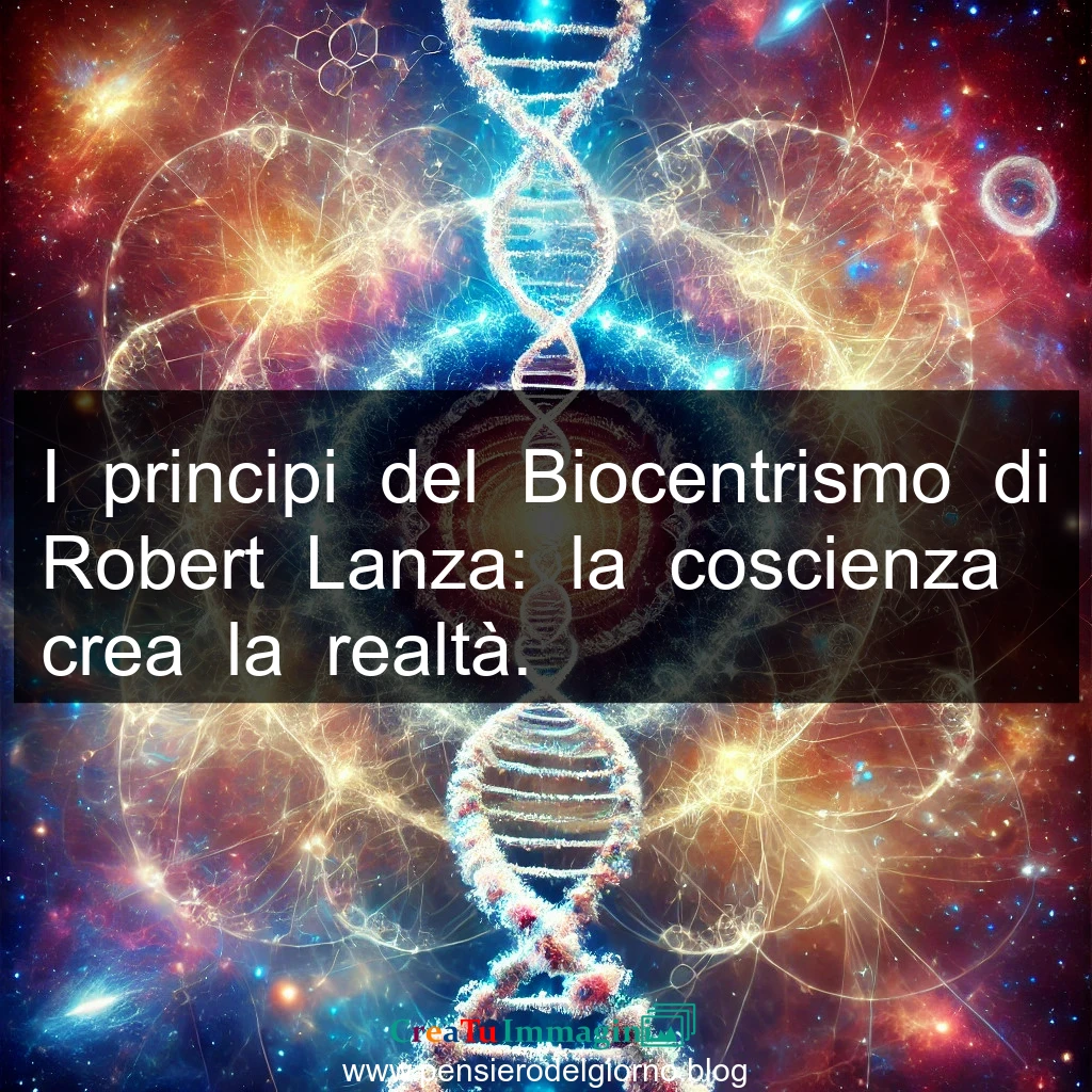 I principi del Biocentrismo di Robert Lanza