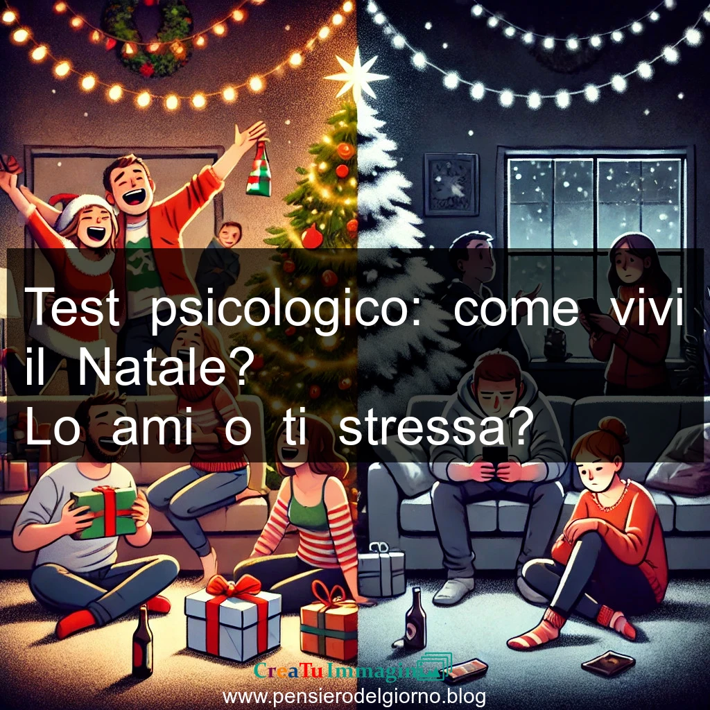 Test psicologico: come vivi il Natale